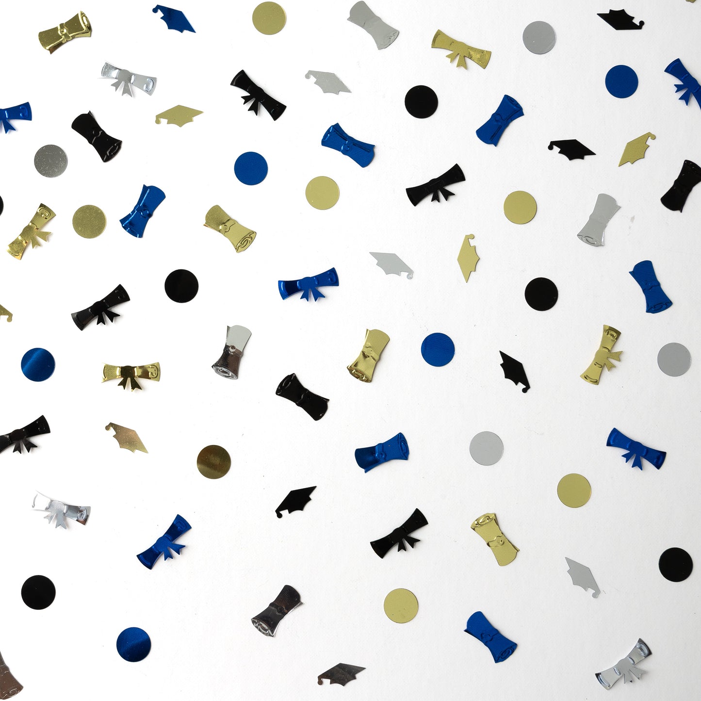 Graduation SHAPES - High School College Grad School Confetti Over 9,000 pieces