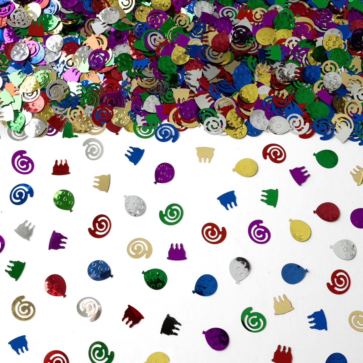 Full POUND (16 oz) of Celebration (Multi-Color) Confetti OVER 8,250 pieces