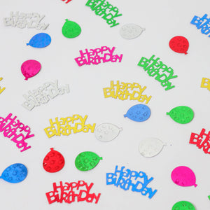 Full POUND (16 oz) of Happy Birthday Confetti OVER 8,250 pieces