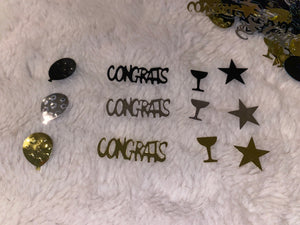 FULL POUND (16 oz) Congratulations Congrats Special Occasion Confetti Over 9,000 pieces