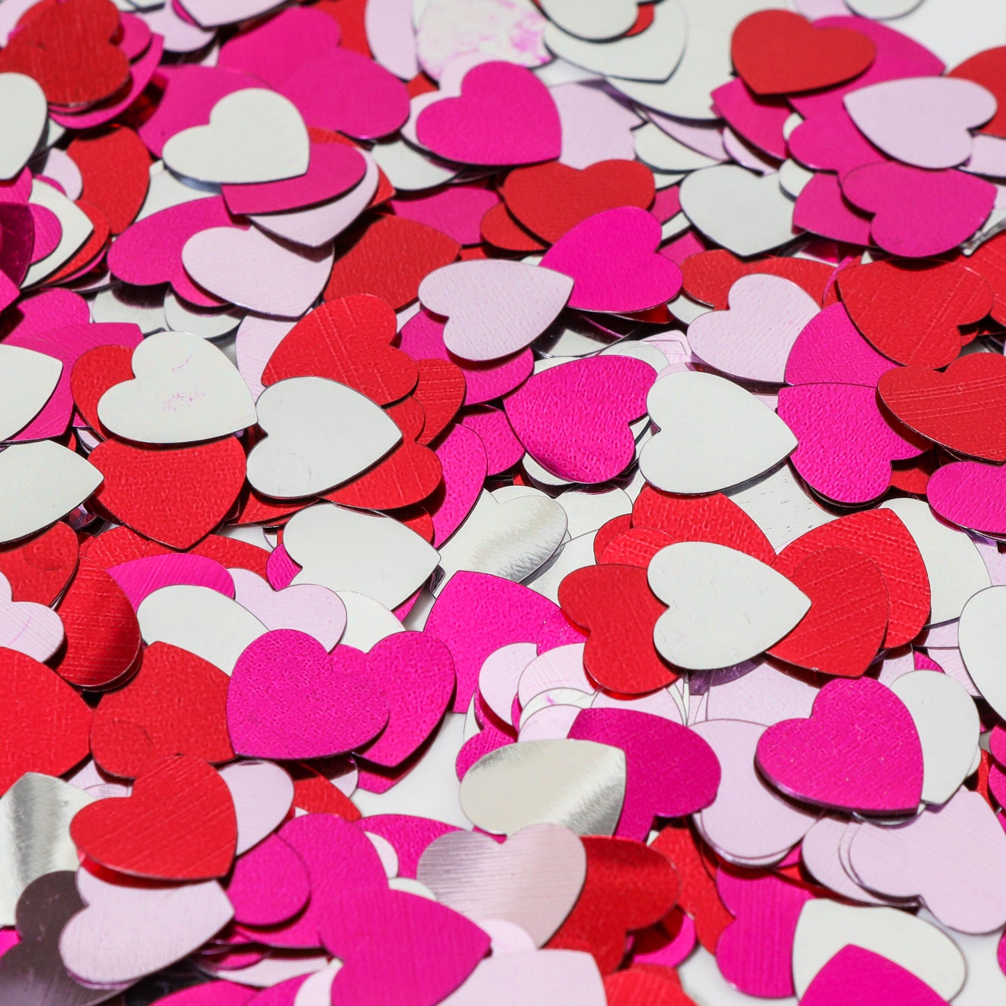 Valentine’s Day Heart Confetti – Full Pound (16 oz) – Over 10,500 Pieces for Weddings, Anniversaries, & Romantic Celebrations