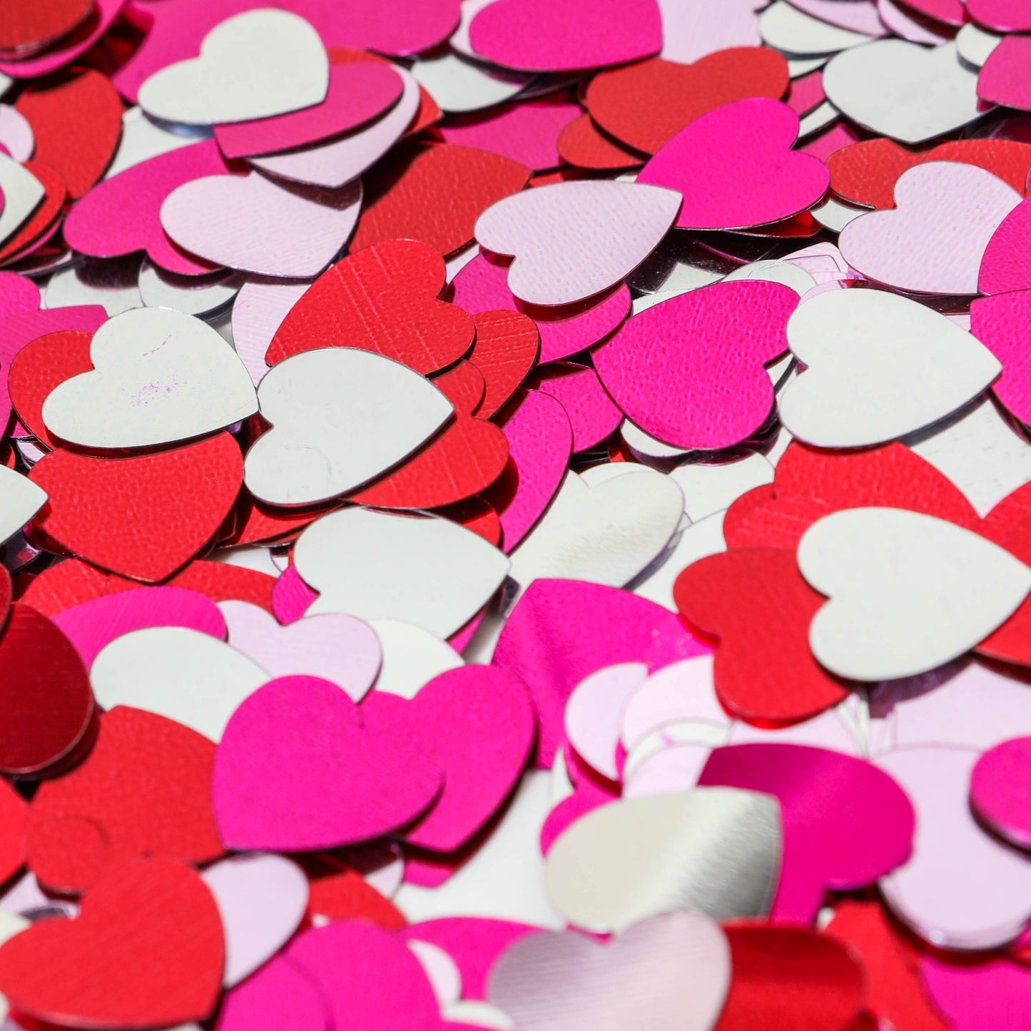 Valentine’s Day Heart Confetti – Full Pound (16 oz) – Over 10,500 Pieces for Weddings, Anniversaries, & Romantic Celebrations