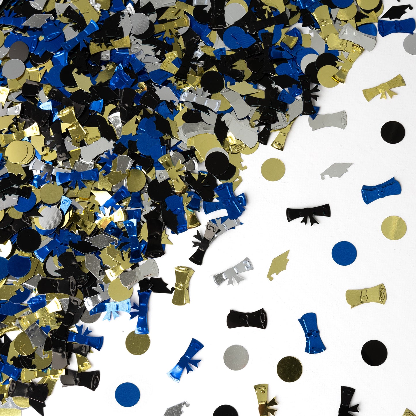 Graduation SHAPES - High School College Grad School Confetti Over 9,000 pieces